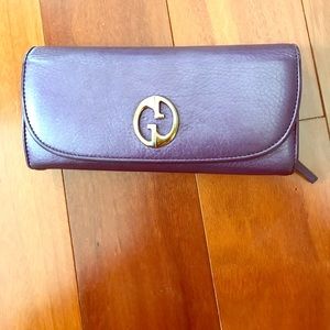 Purple Gucci Wallet