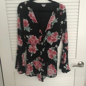 Boutique floral romper