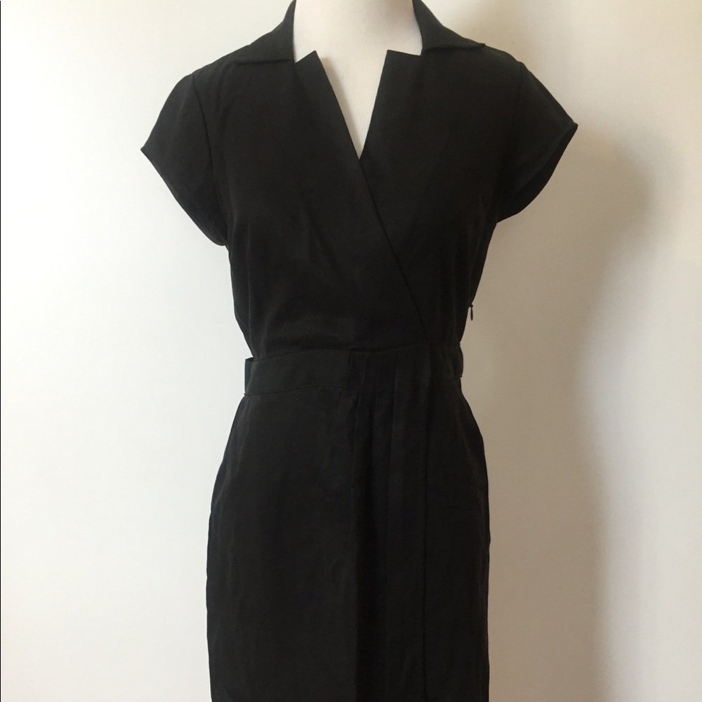 Elie Tahari Black silk dress - size 2