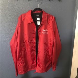 🌟REDUCED PRICE🌟Brixton Red Coach's Jacket