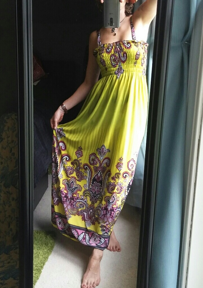 Maxi dress~beautiful,soft and flowy