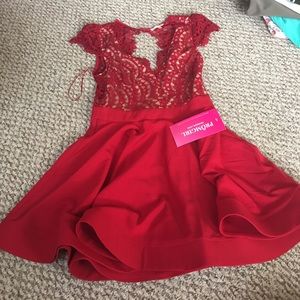 Women's Red Dress