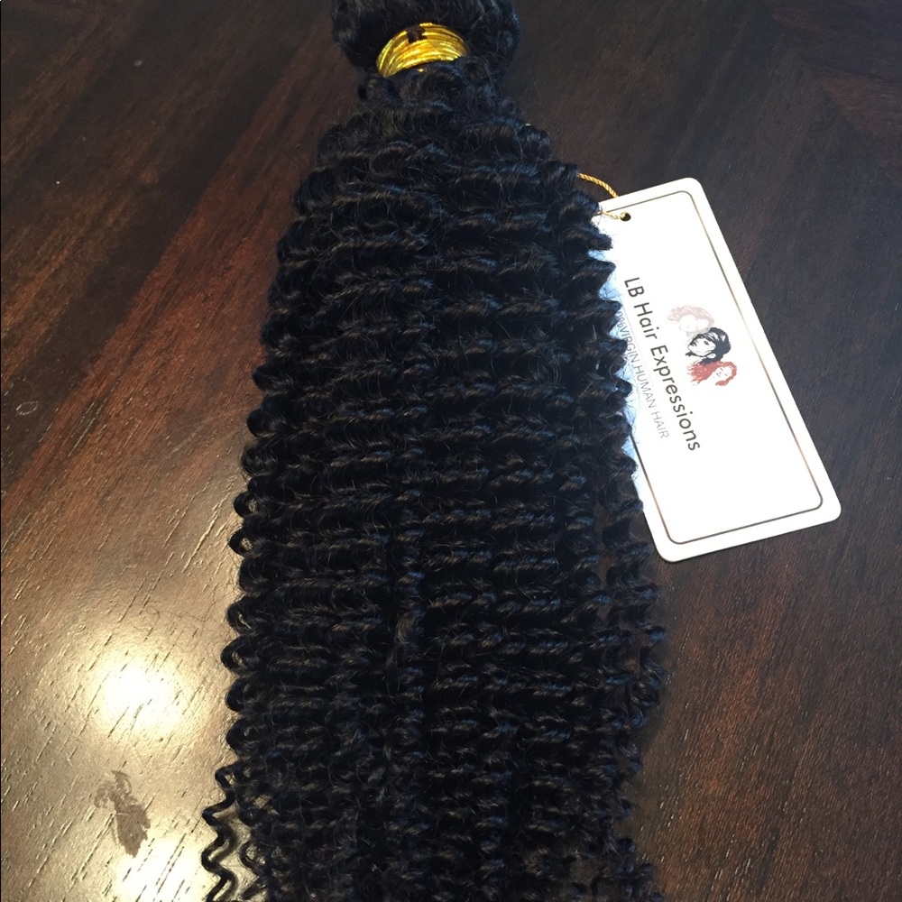 Kinky curly Brazilian top of the line Hair