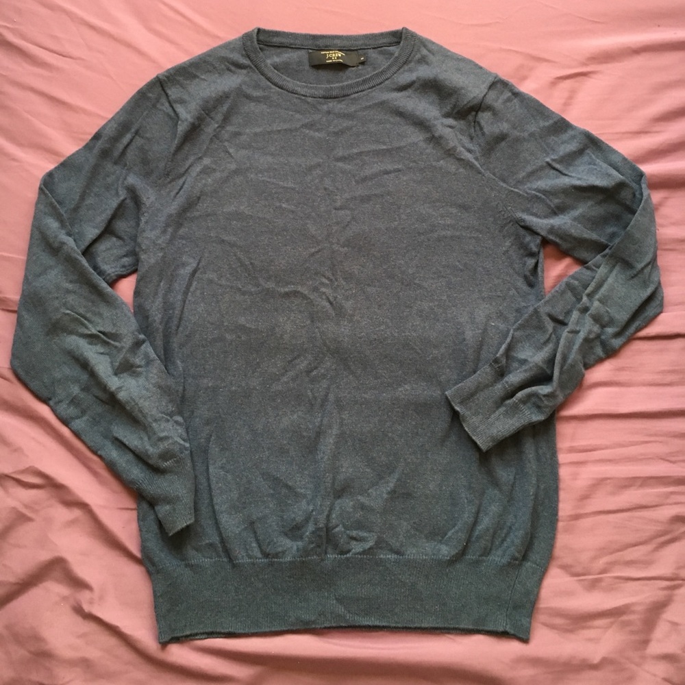Jcrew Cashmere Blue Small Sweater