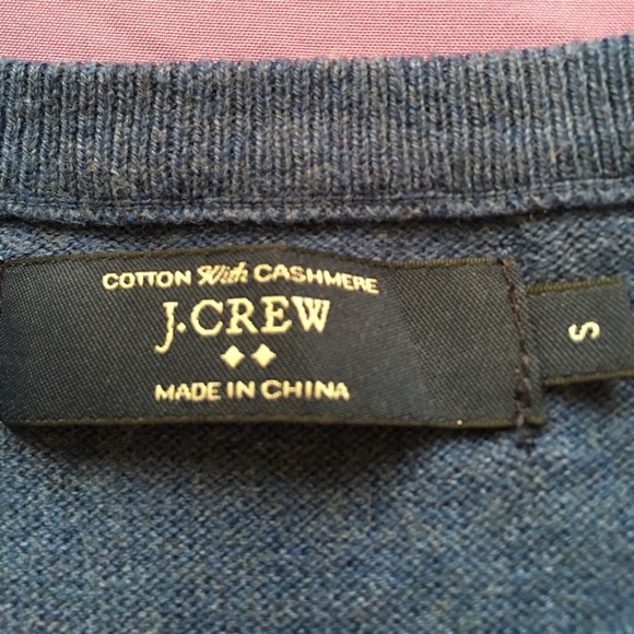 Jcrew Cashmere Blue Small Sweater - Picture 2 of 2