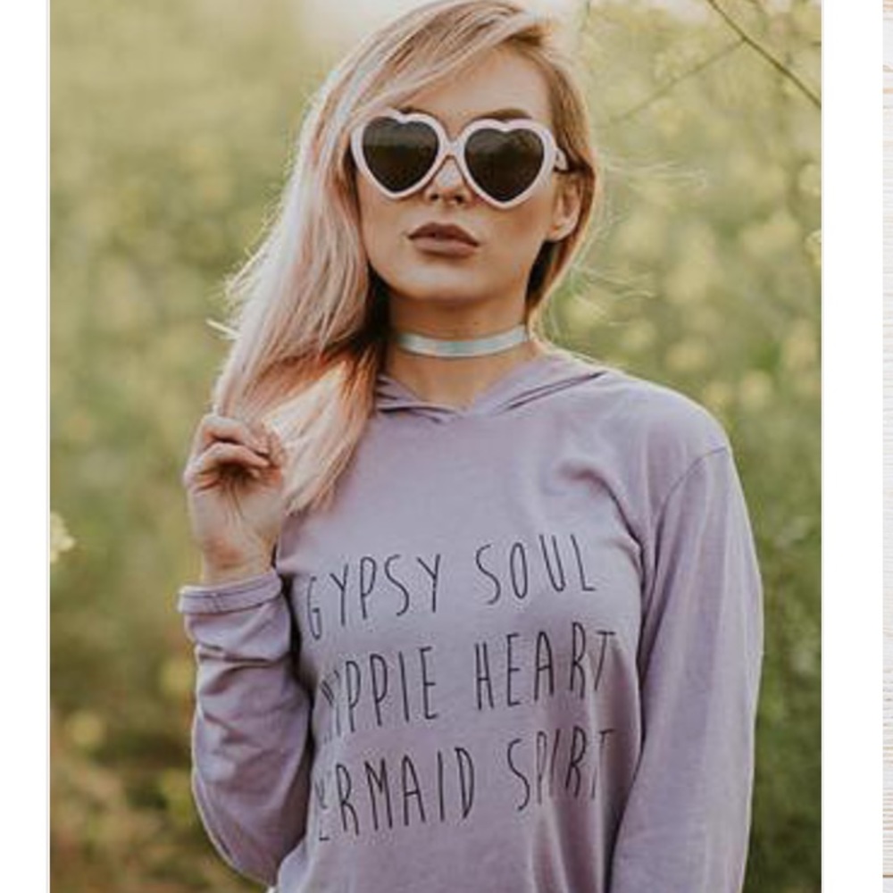 Gypsy Soul, Hippie Heart, Mermaid Spirit Hoodie