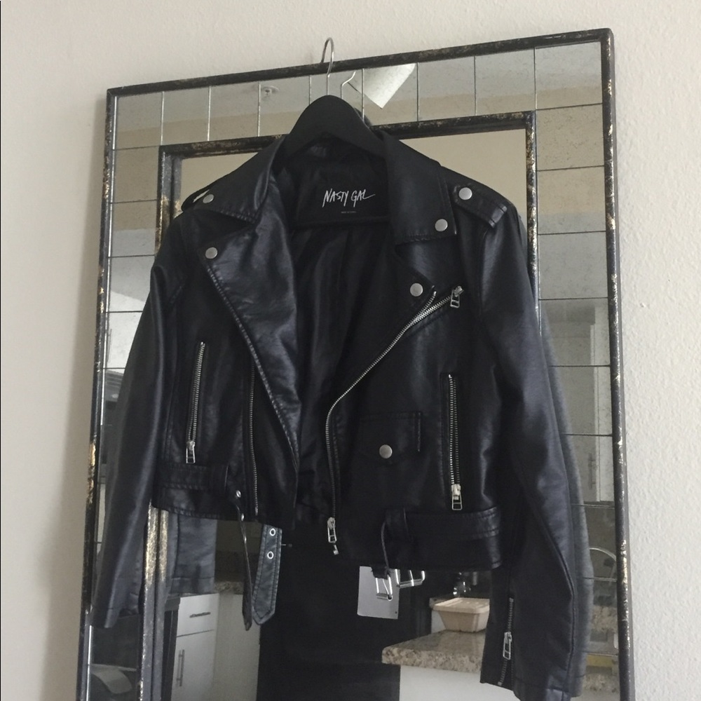 Nasty Gal Leather Jacket