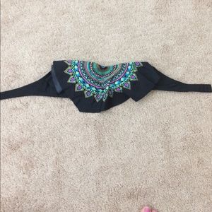 Strapless bathing suit top