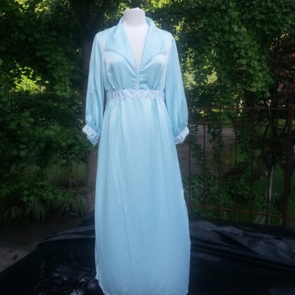 Dior Other - Vintage Dior green silk robe nightgown house dress