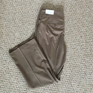NWT LOFT Curvy light brown trousers - size 12