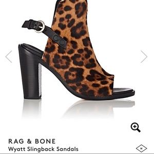 New never been worn Rag and Bon Wyatt sandals