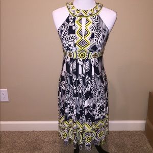 Floral sleeveless dress