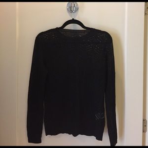 Vince mesh knit top
