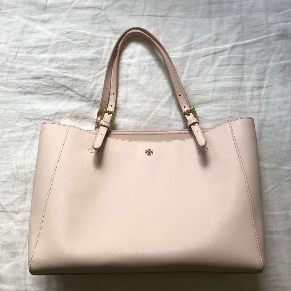 Tory Burch Small York Leather tote