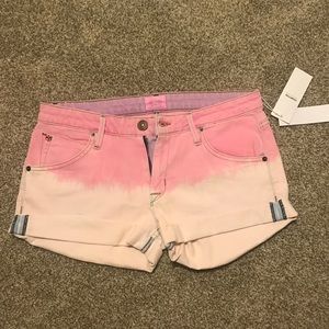 ⭐️SOLD⭐️Hudson ombré pink shorts