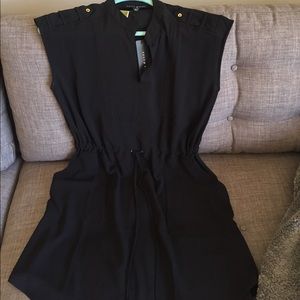 Mandarin collar dress