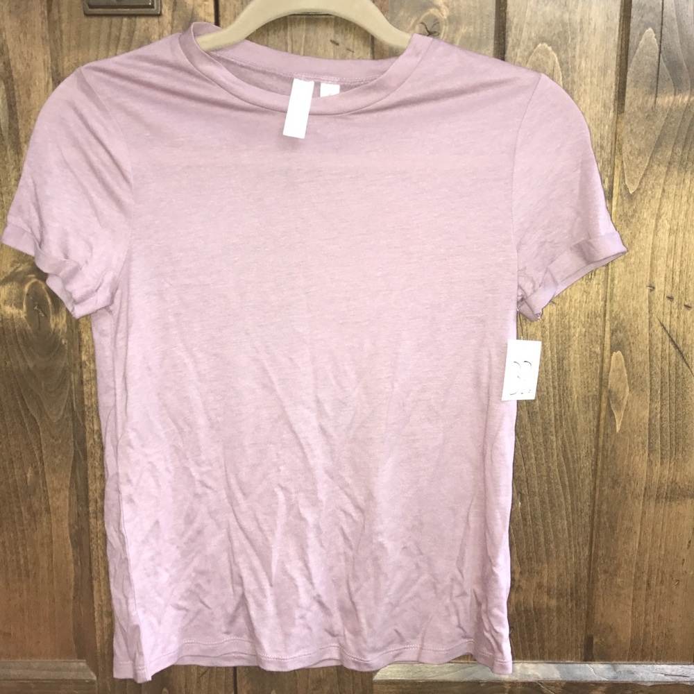 Never worn purple t-shirt.