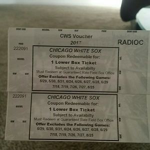 Sox tickets