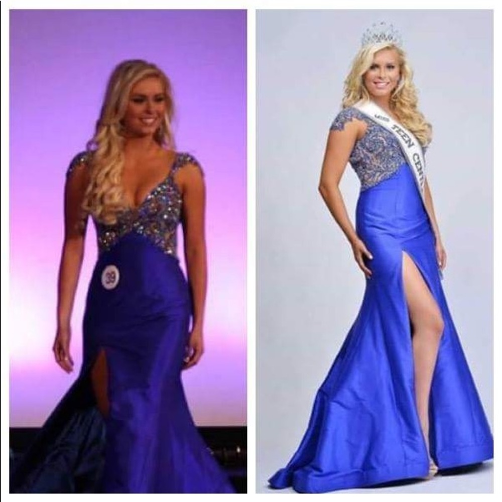 CUSTOM SHERRI HILL GOWN!