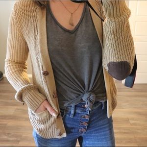 Target Camel Cardigan