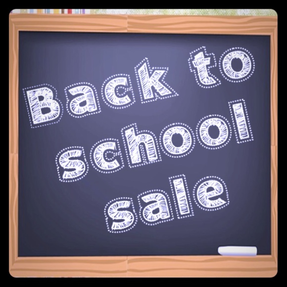 Back to school sale! Come check it out!