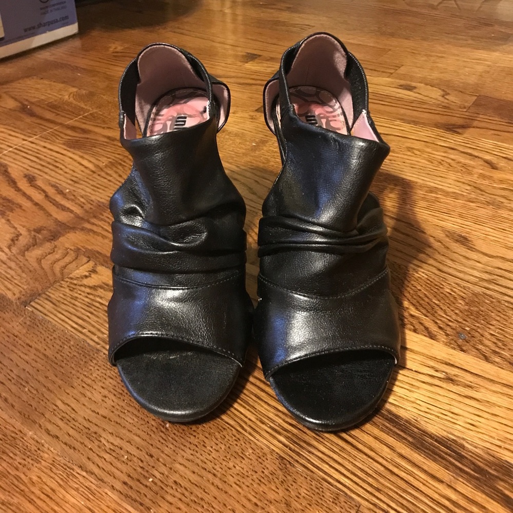 Black heels