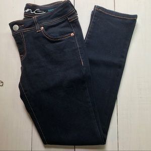 Skinny Leg Dark Jeans