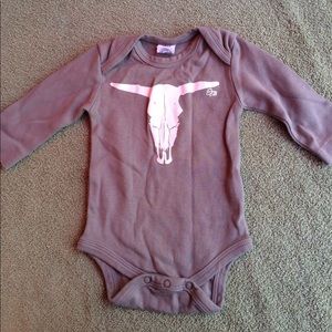 Baby Blastoff grey Onesie