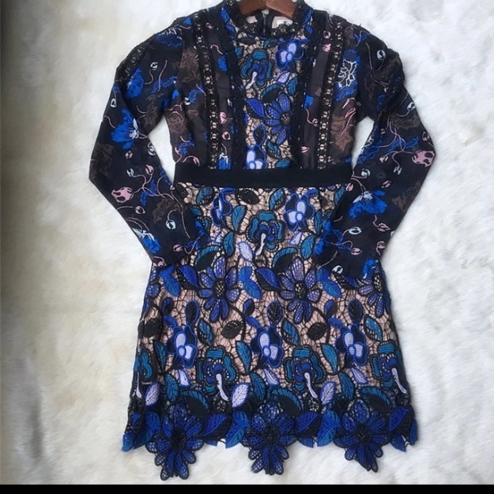 NWT lace mini long sleeve size XS - Picture 2 of 6