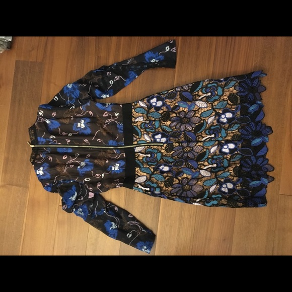 NWT lace mini long sleeve size XS - Picture 5 of 6