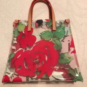 Clear Authentic Dooney & Bourke Small Tote Bag