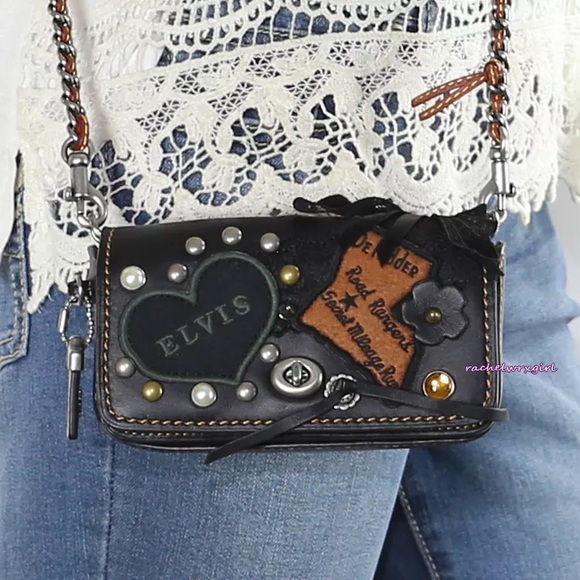 elvis coach purse