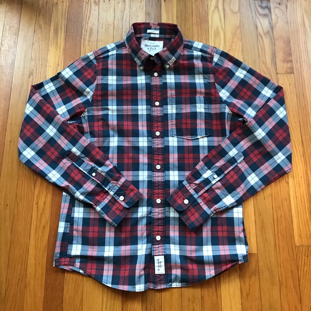 💥Abercrombie & Fitch Men's Button Down Shirt