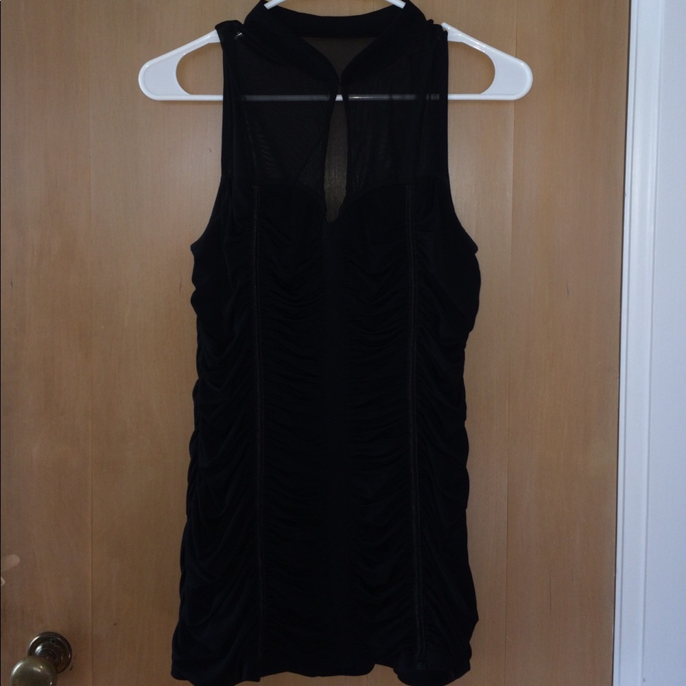 Dressy black top