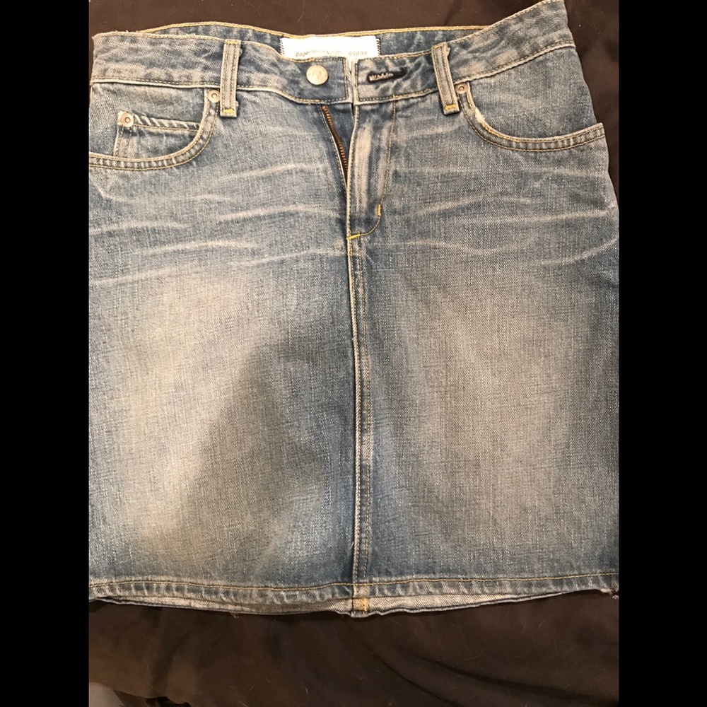 Jean skirt Paper Denim and Cloth