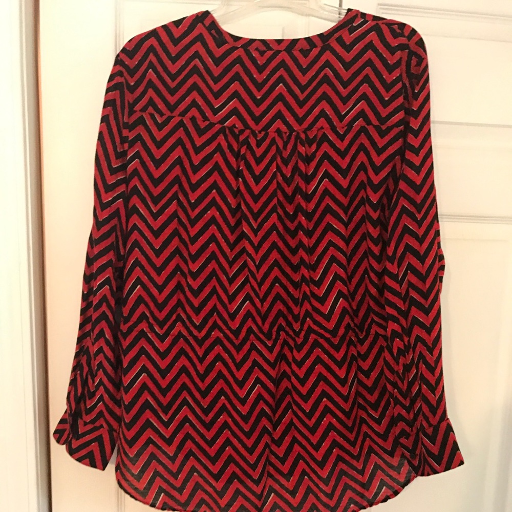 Ralph Lauren size 2x chevron top