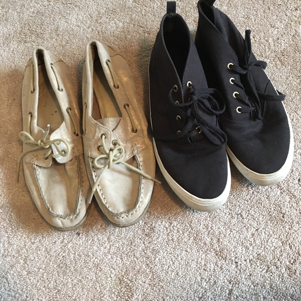 2 pair size 8 shoe