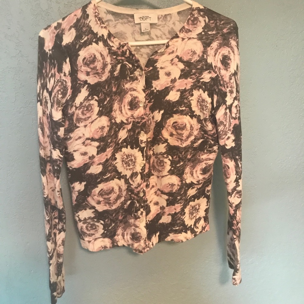 Ann Taylor Loft cardigan S
