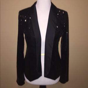 WHBM sequin blazer