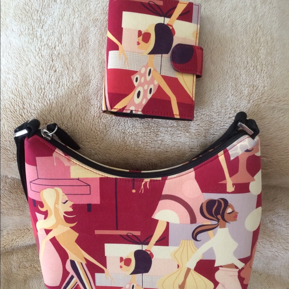 Shopper Girl handbag and matching wallet