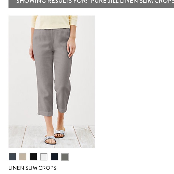 J Jill Linen Crop Pants Flash Sales, UP 
