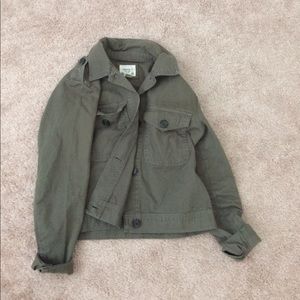 Army green jacket