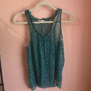 American Eagle floral tank