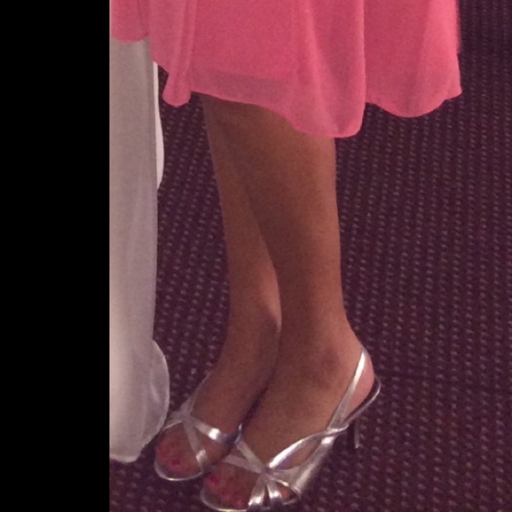 Naturalizer silver heels