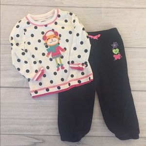 Girls 18m Snow Cat Outfit