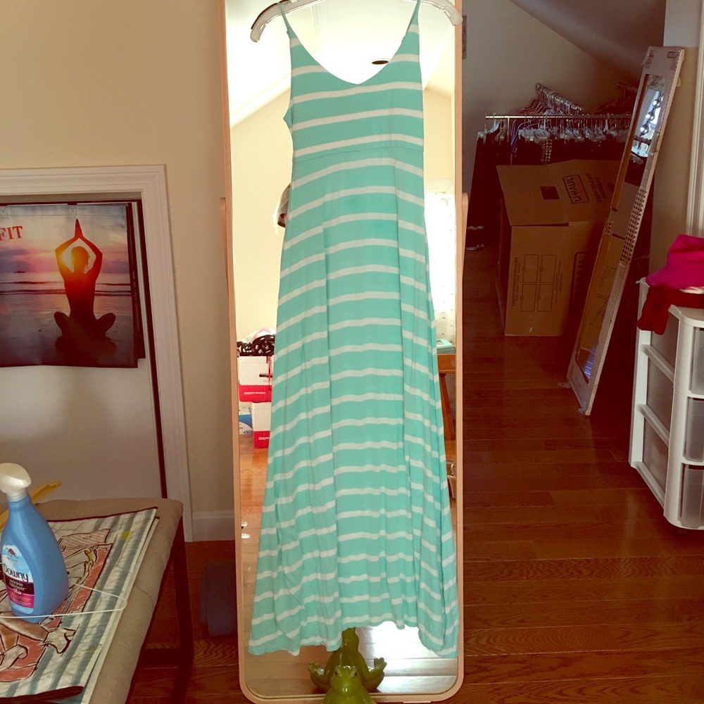 Striped Maxi Dress