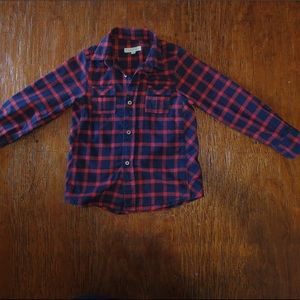 Nanos plaid shirt.