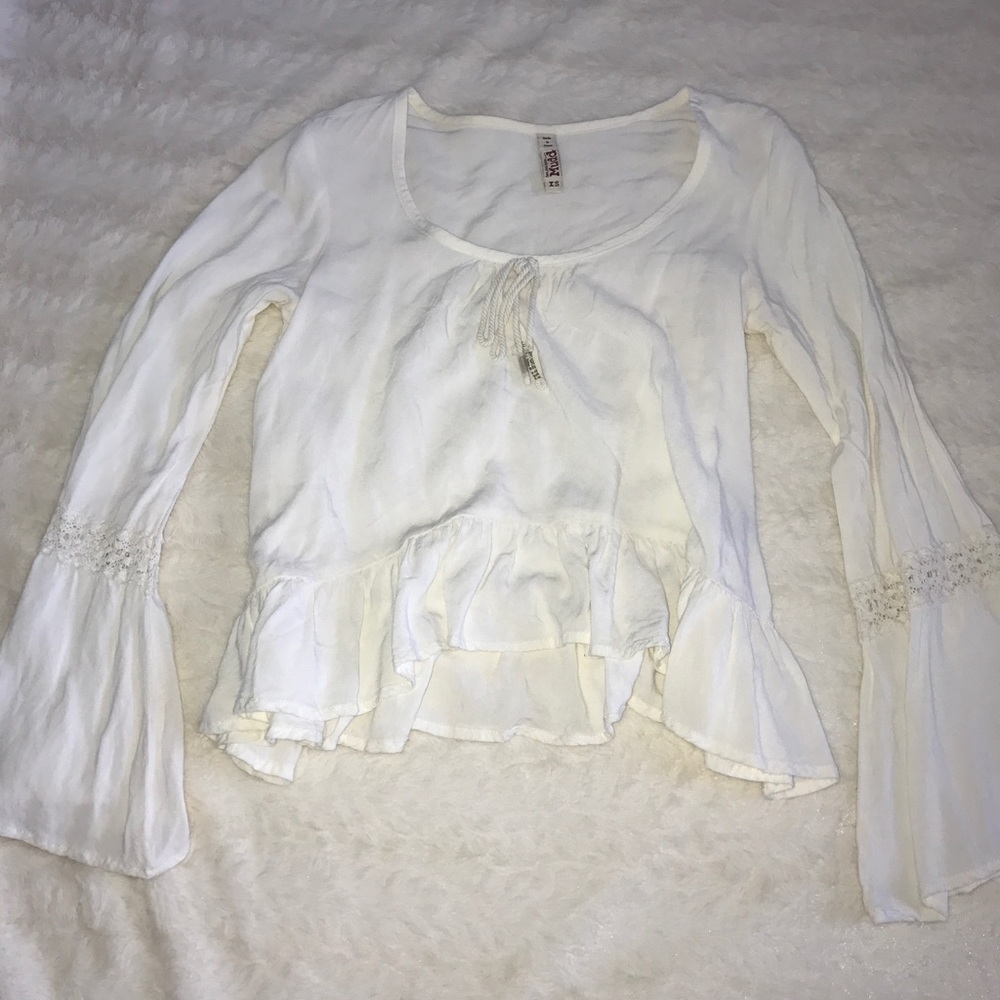 Long sleeve blouse
