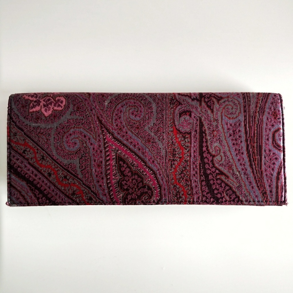 Ann Taylor Paisley Clutch