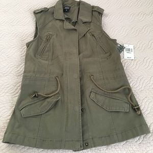 Olive vest